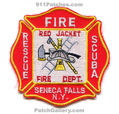 Red Jacket Fire Rescue Department Seneca Falls Patch (New York)
Scan By: PatchGallery.com
Keywords: dept. n.y. scuba