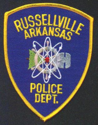 Russellville Police Dept
Thanks to EmblemAndPatchSales.com for this scan.
Keywords: arkansas department