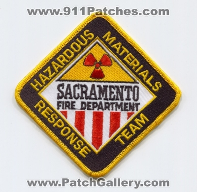 Sacramento Fire Department Hazardous Materials Response Team Patch (California)
Scan By: PatchGallery.com
Keywords: dept. haz-mat hazmat