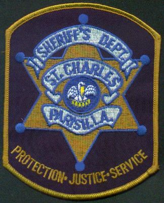 Saint Charles Parish Sheriff's Dept
Thanks to EmblemAndPatchSales.com for this scan.
Keywords: louisiana st sheriffs department