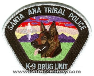 Santa Ana Tribal Police K-9 Drug Unit (New Mexico)
Scan By: PatchGallery.com 
Keywords: k9