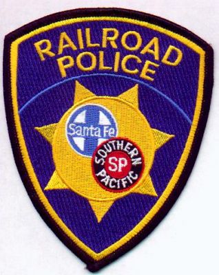 Santa Fe Southern Pacific Railroad Police
Thanks to EmblemAndPatchSales.com for this scan.
Keywords: new mexico
