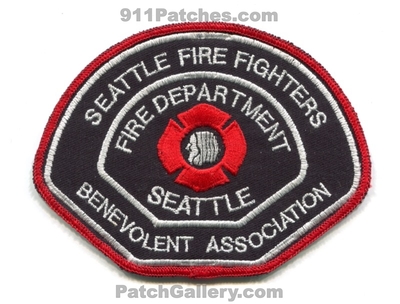 Seattle Fire Department Firefighters Benevolent Association Patch (Washington)
[b]Scan From: Our Collection[/b]
Keywords: dept.