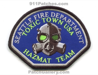 Seattle Fire Department HazMat Team Patch (Washington)
[b]Scan From: Our Collection[/b]
Keywords: dept. haz-mat hazardous materials toxic town usa