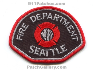 Seattle Fire Department Honor Guard Patch (Washington)
[b]Scan From: Our Collection[/b]
Keywords: dept. sfd