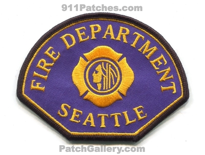 Seattle Fire Department Patch (Washington)
[b]Scan From: Our Collection[/b]
Keywords: dept. sfd