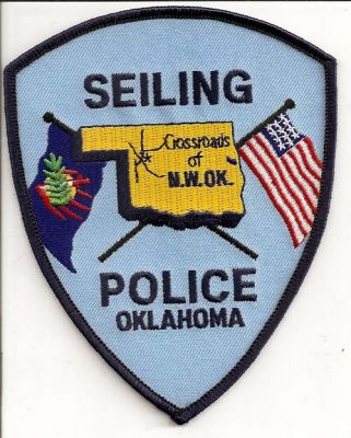 Seiling Police
Thanks to EmblemAndPatchSales.com for this scan.
Keywords: oklahoma