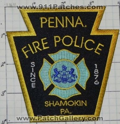 Shamokin Fire Police Department (Pennsylvania)
Thanks to swmpside for this picture.
Keywords: dept. penna. pa.