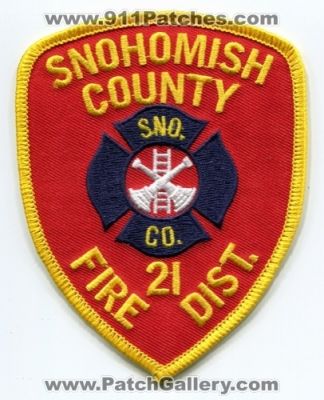 Snohomish County Fire District 21 (Washington)
Scan By: PatchGallery.com
Keywords: sno. co. dist. number no. #21 department dept.