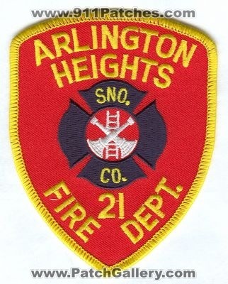 Snohomish County Fire District 21 Arlington Heights (Washington)
Scan By: PatchGallery.com
Keywords: sno. co. dist. number no. #21 department dept.