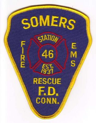 Somers F.D. Station 46
Thanks to Michael J Barnes for this scan.
Keywords: connecticut fire department fd ems rescue