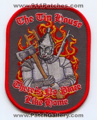 Stickney Fire Department The Tin House Patch (Illinois)
Scan By: PatchGallery.com
Keywords: dept. company co. station theres no place like home Alice in Wonderland Tin Man