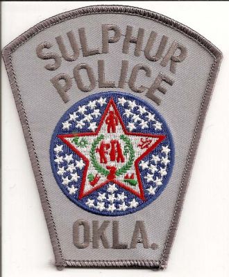 Sulphur Police
Thanks to EmblemAndPatchSales.com for this scan.
Keywords: oklahoma