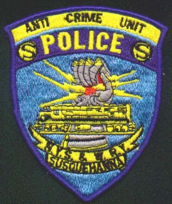 Susquehanna & Western Railroad Police Anti Crimes Unit
Thanks to EmblemAndPatchSales.com for this scan.
Keywords: new york