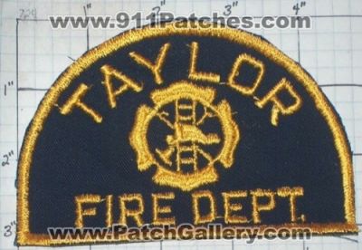 Taylor Fire Department (Michigan)
Thanks to swmpside for this picture.
Keywords: dept.