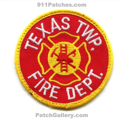 Texas Township Fire Department Patch (Michigan)
Scan By: PatchGallery.com
Keywords: twp. dept.