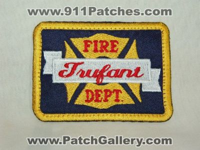Trufant Fire Department (Michigan)
Thanks to Walts Patches for this picture.
Keywords: dept.