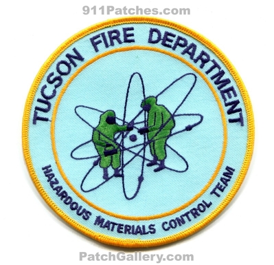 Tucson Fire Department Hazardous Materials Control Team Patch (Arizona)
Scan By: PatchGallery.com
Keywords: dept. haz-mat hazmat hmct