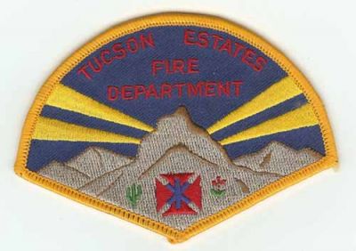 Tucson Estates Fire Department
Thanks to PaulsFirePatches.com for this scan.
Keywords: arizona