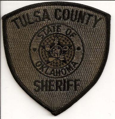 Tulsa County Sheriff
Thanks to EmblemAndPatchSales.com for this scan.
Keywords: oklahoma