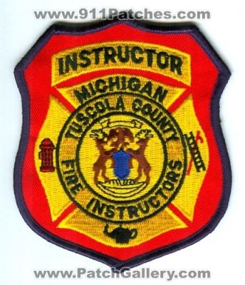Tuscola County Fire Instructors (Michigan)
Scan By: PatchGallery.com
