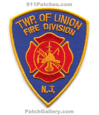 Union Township Fire Division Patch (New Jersey)
Scan By: PatchGallery.com
Keywords: twp. of div. department dept.