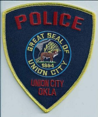 Union City Police
Thanks to EmblemAndPatchSales.com for this scan.
Keywords: oklahoma
