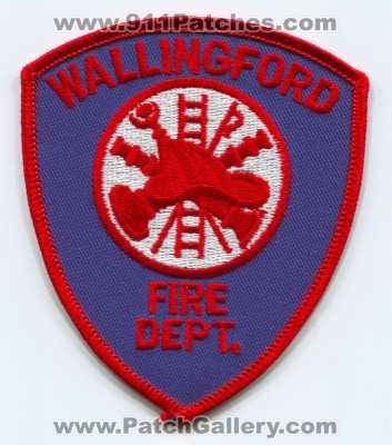 Wallingford Fire Department Patch (Connecticut)
Scan By: PatchGallery.com
Keywords: dept.