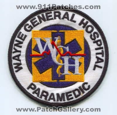 Wayne General Hospital Paramedic (Mississippi)
Scan By: PatchGallery.com
Keywords: wgh ems ambulance