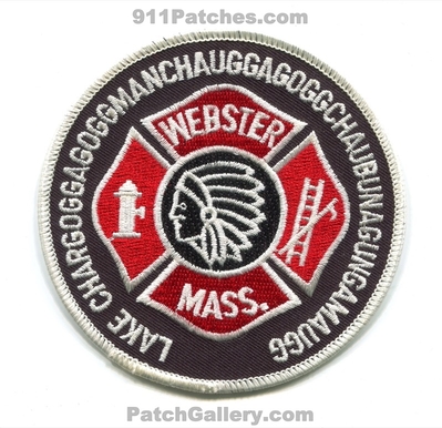 Webster Fire Department Patch (Massachusetts)
Scan By: PatchGallery.com
Keywords: dept. mass. lake chargoggagoggmanchauggagoggchaubunagungamaugg