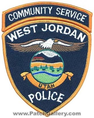 West Jordan Police Department Community Service (Utah)
Thanks to Alans-Stuff.com for this scan.
Keywords: dept.