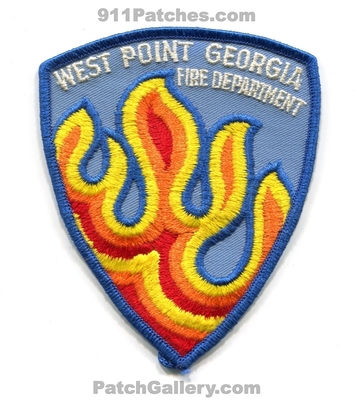 West Point Fire Department Patch (Georgia)
Scan By: PatchGallery.com
Keywords: dept.