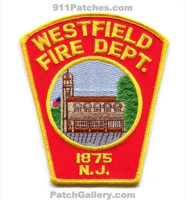 Westfield Fire Department Patch (New Jersey)
Scan By: PatchGallery.com
Keywords: dept. 1875