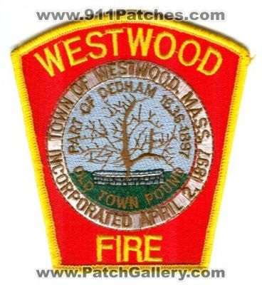 Westwood Fire Department (Massachusetts)
Scan By: PatchGallery.com
Keywords: dept. town of mass.