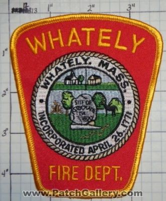 Whately Fire Department (Massachusetts)
Thanks to swmpside for this picture.
Keywords: dept. mass.