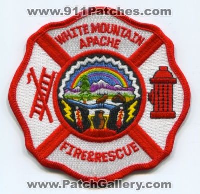 White Mountain Apache Fire and Rescue Department (Arizona)
Scan By: PatchGallery.com
Keywords: & dept.