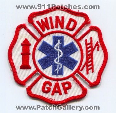 Wind Gap Fire Department Patch (Pennsylvania)
Scan By: PatchGallery.com
Keywords: dept.