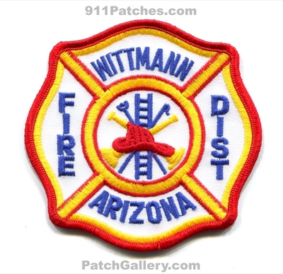 Wittmann Fire District Patch (Arizona)
Scan By: PatchGallery.com
Keywords: dist. department dept.