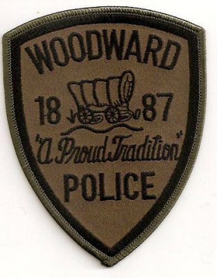 Woodward Police
Thanks to EmblemAndPatchSales.com for this scan.
Keywords: oklahoma