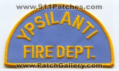 Ypsilanti Fire Department Patch (Michigan)
Scan By: PatchGallery.com
Keywords: dept.