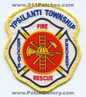 Ypsilanti Township Fire Rescue Department (Michigan)
Scan By: PatchGallery.com
Keywords: twp. dept. educate prevent