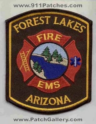 Forest Lakes Fire EMS (Arizona)
Thanks to firevette for this scan.
