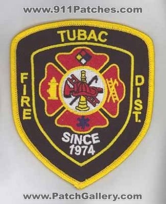 Tubac Fire District (Arizona)
Thanks to firevette for this scan.
