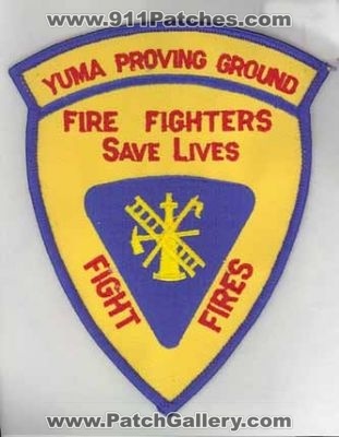 Yuma Proving Ground Fire Fighters (Arizona)
Thanks to firevette for this scan.
