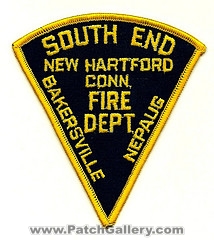 South End Fire Department (Connecticut)
Thanks to conorlahiff for this scan.
Keywords: dept. new hartford conn. bakersville nepaug