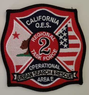 California OES RTF 2 (California)
Thanks to TEgan
Keywords: Area E USAR Regional Task force 2