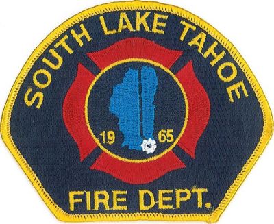 South Lake Tahoe Fire Department Patch (California)
Thanks to South Lake Tahoe Fire for this scan.
Keywords: dept.
