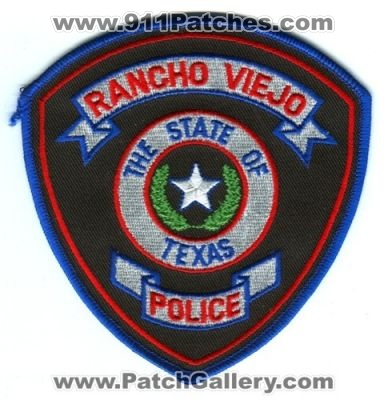 Rancho Viejo Police (Texas)
Scan By: PatchGallery.com
