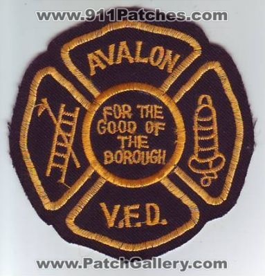 Avalon Volunteer Fire Department (Pennsylvania)
Thanks to Dave Slade for this scan.
Keywords: v.f.d. vfd