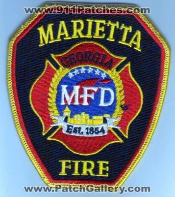 Marietta Fire Department (Georgia)
Thanks to Dave Slade for this scan.
Keywords: mfd